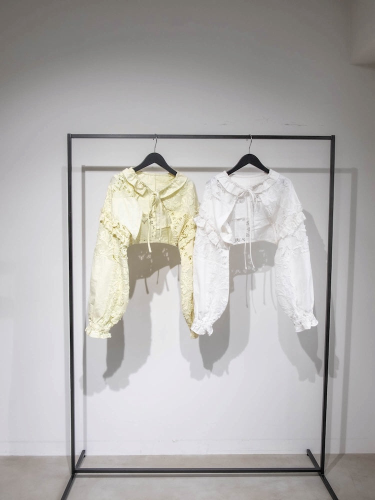 Lace Patchwork Bolero