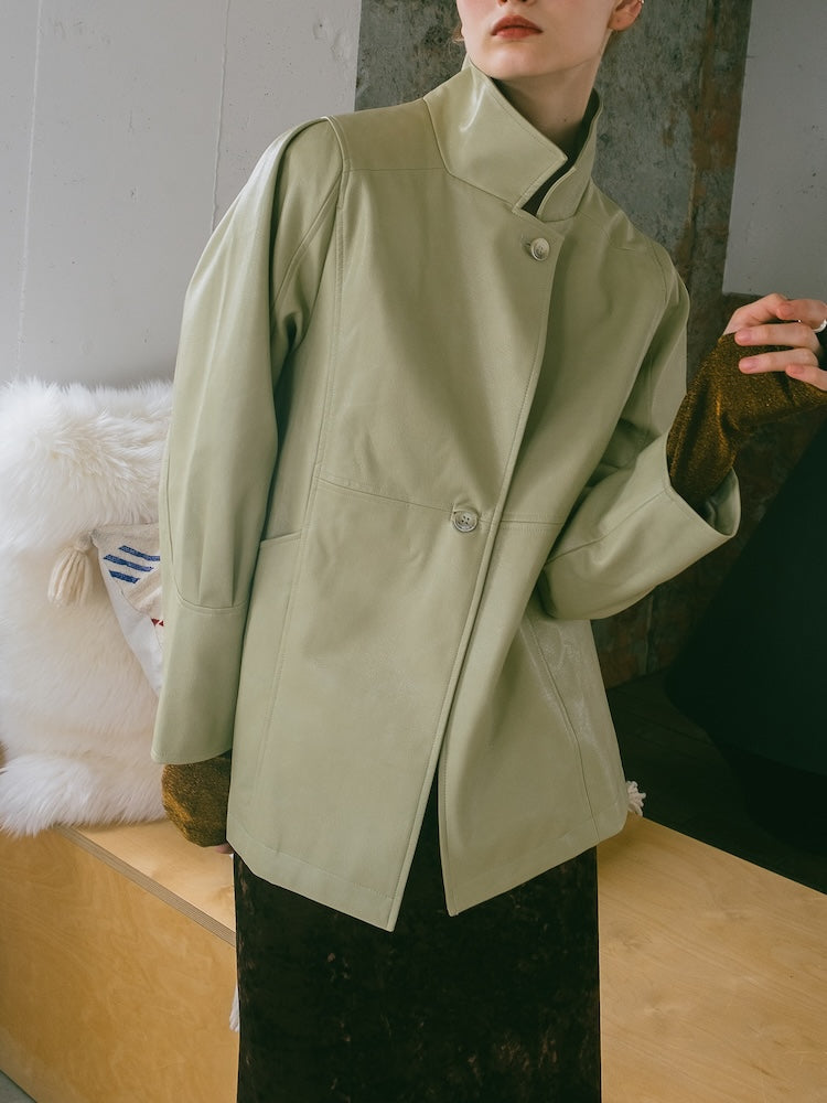 Fake Leather Jacket｜レザージャケット – MARTE