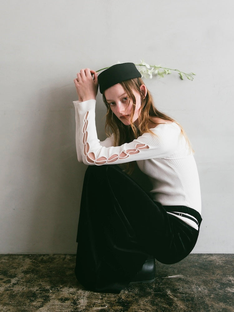 【9月26日(土) 12:00販売開始】Quiet Pillbox Hat