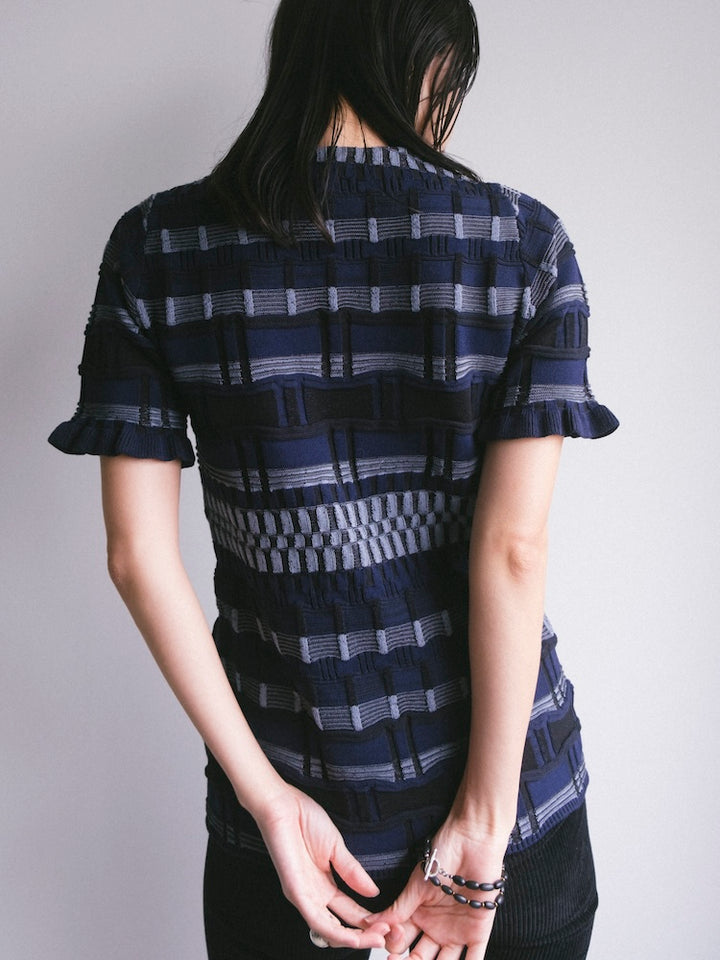 モデル身長：163cm / カラー：Navy