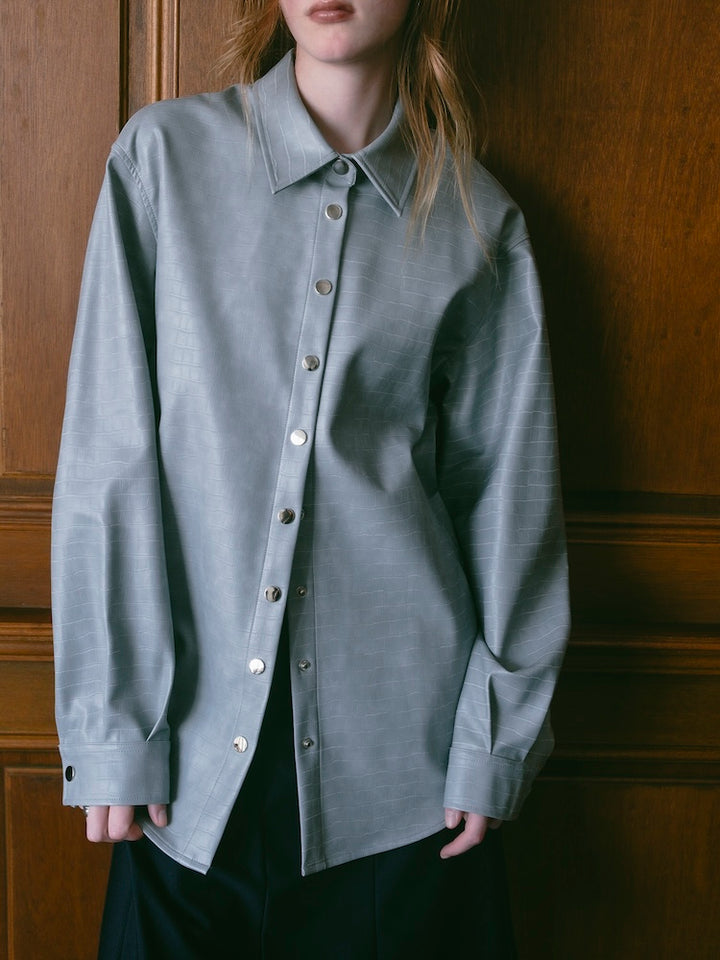 モデル身長：175cm / カラー：BlueGray
