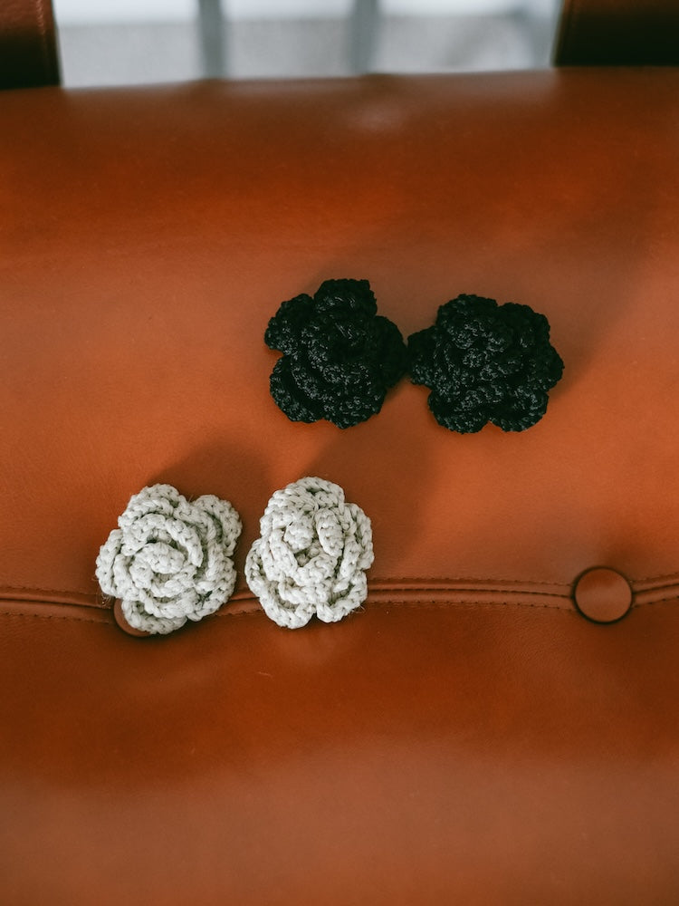 【9月下旬頃 販売予定】Multiway Rose Earring Choker "Anna"