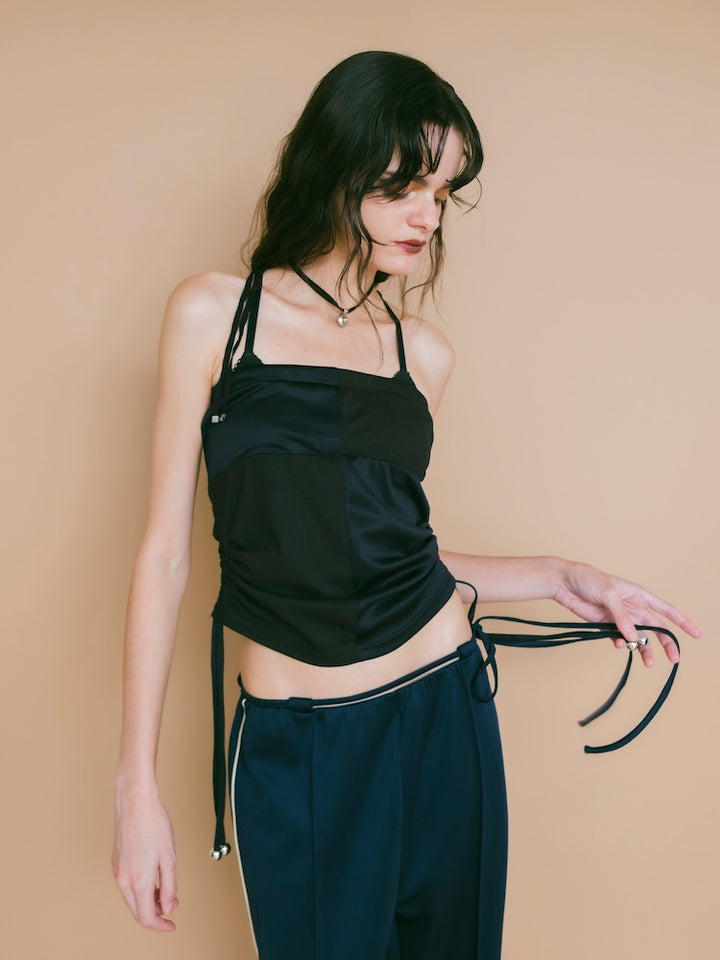 モデル身長：173cm / カラー：Black×Navy