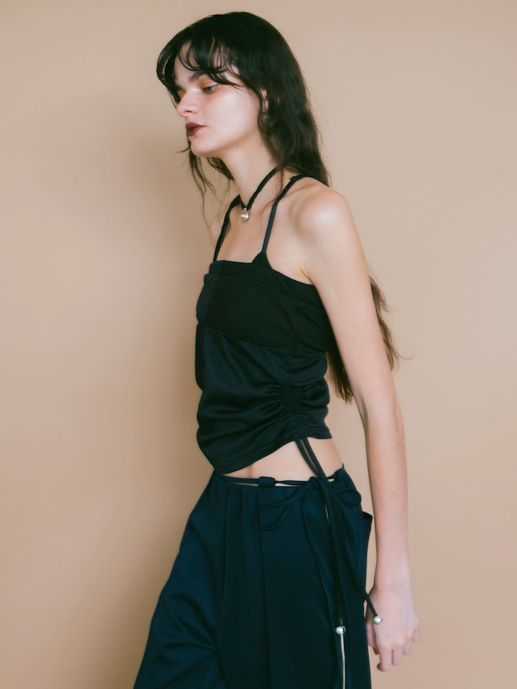 モデル身長：173cm / カラー：Black×Navy