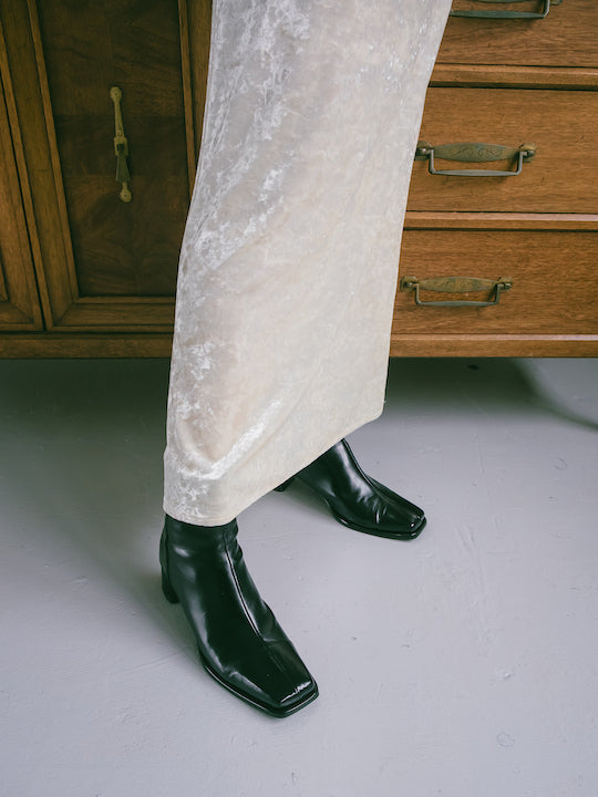 Metallic Square Boots|メタリックスクエアブーツ – MARTE Metallic Square Boots|メタリックスクエアブーツ – MARTE