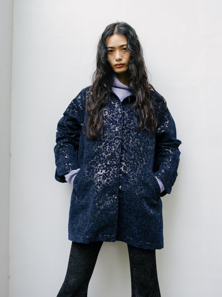 Jacquard Coverall Blouson モデル身長：170cm