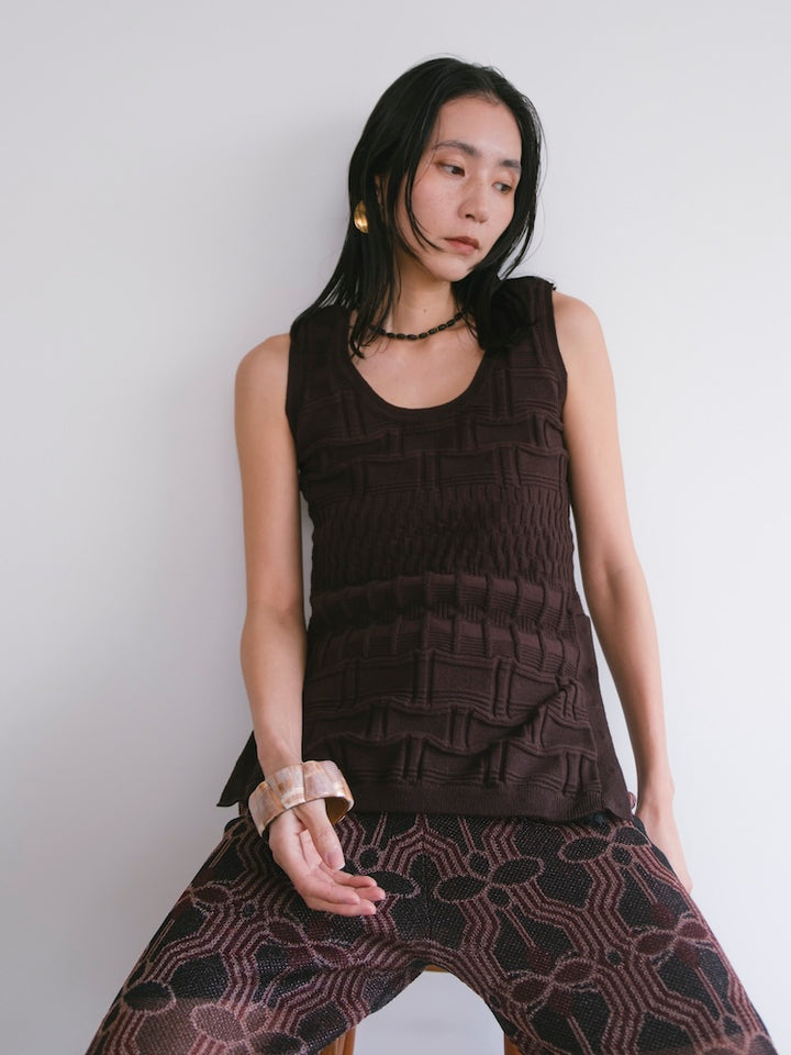 モデル身長：163cm / カラー：Brown