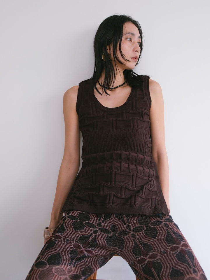 モデル身長：163cm / カラー：Brown