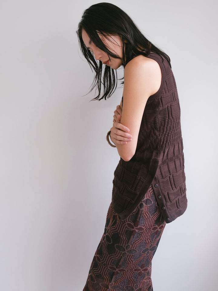 モデル身長：163cm / カラー：Brown