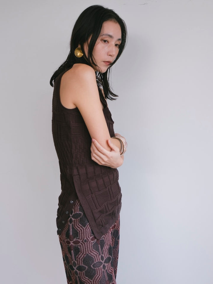 モデル身長：163cm / カラー：Brown