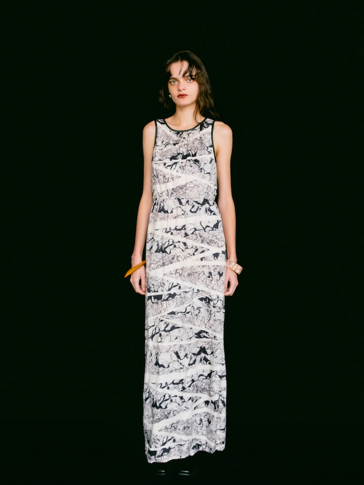 "RUE de FEMME" Abstract Dress