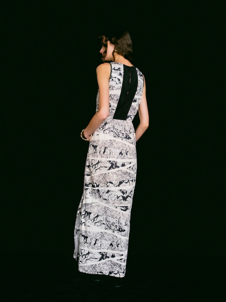 "RUE de FEMME" Abstract Dress