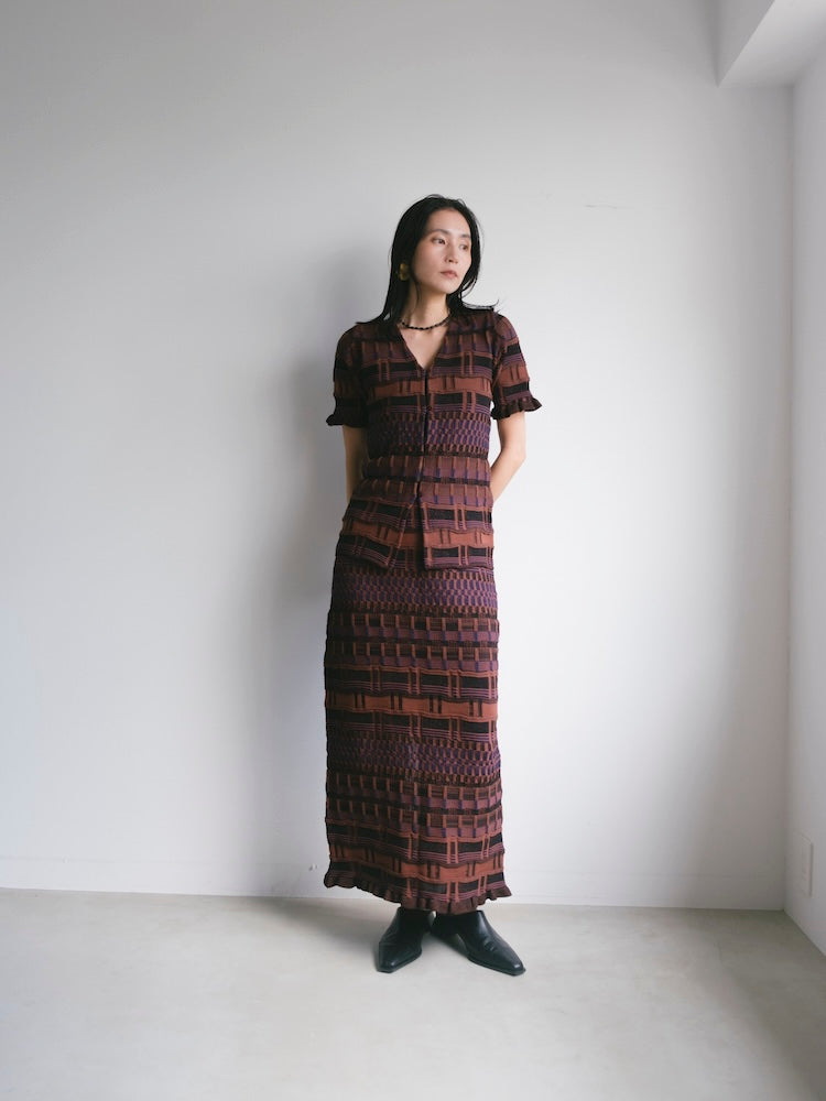 モデル身長：163cm / カラー：Brown