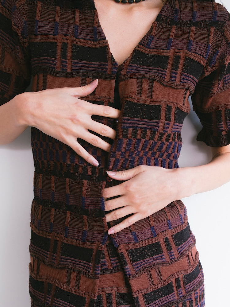 モデル身長：163cm / カラー：Brown