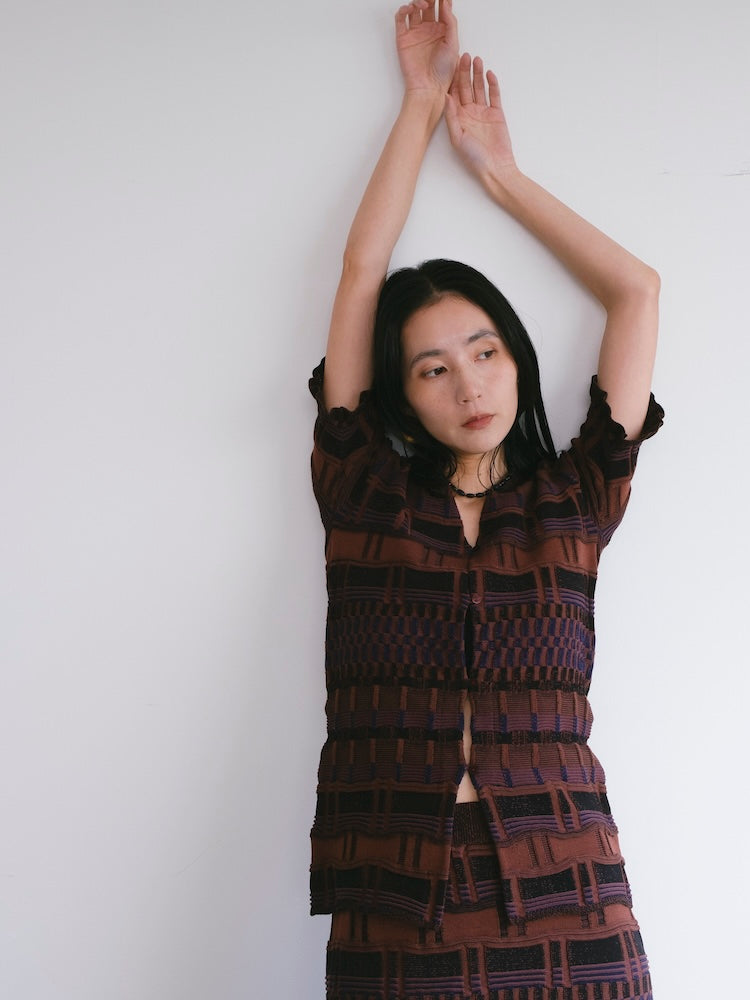 モデル身長：163cm / カラー：Brown