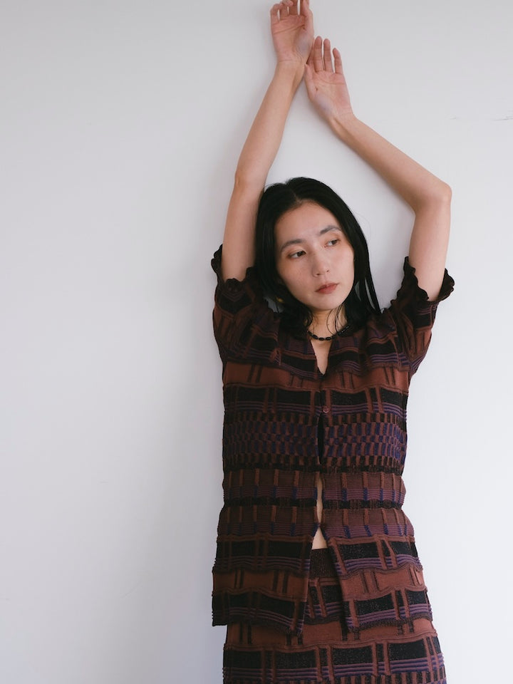 モデル身長：163cm / カラー：Brown