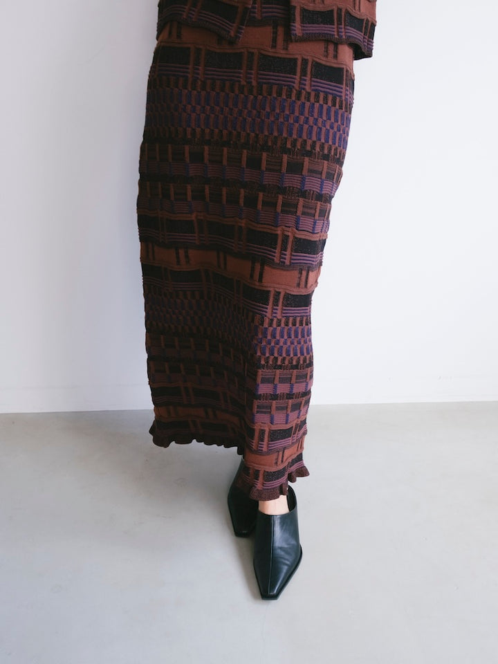 モデル身長：163cm / カラー：Brown