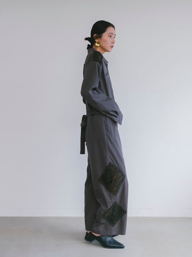 モデル身長：163cm / カラー：Charcoal