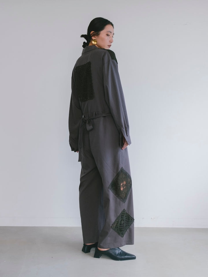 モデル身長：163cm / カラー：Charcoal