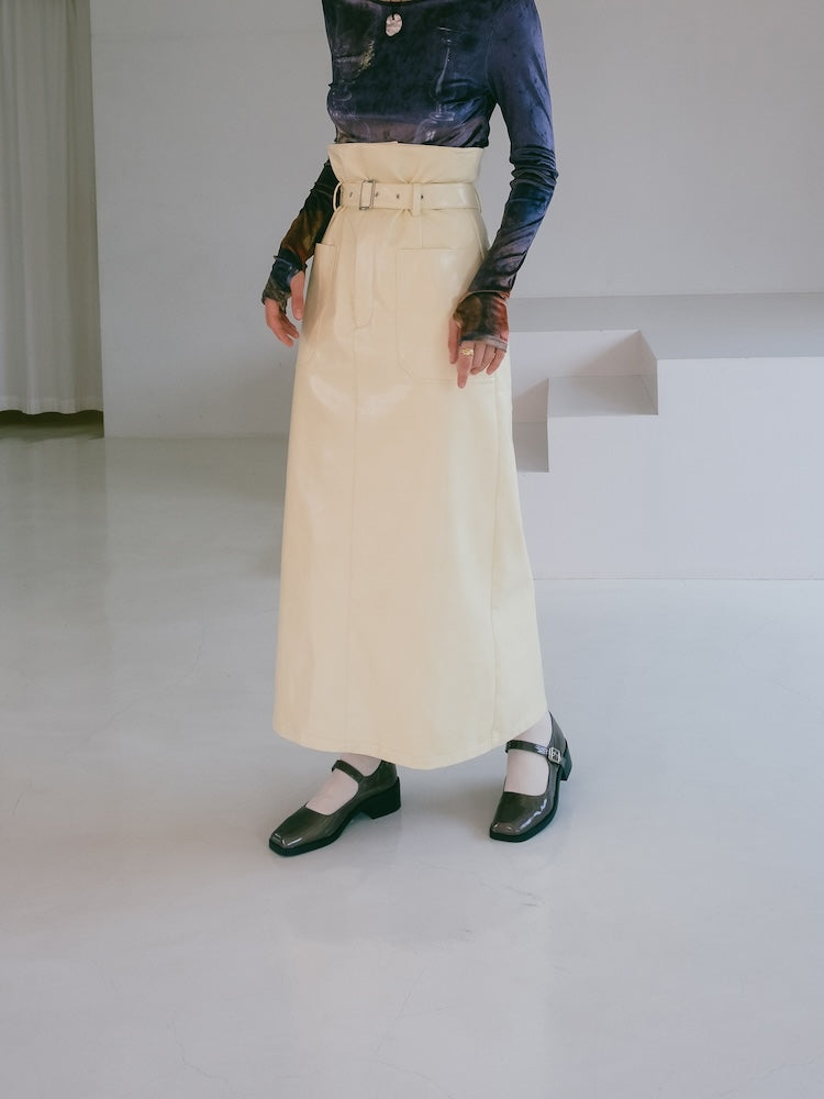 スカート ORR Muse Full Skirt lace up zip skirt(S BLACK): スカート｜PMbox P&M OFFICIAL