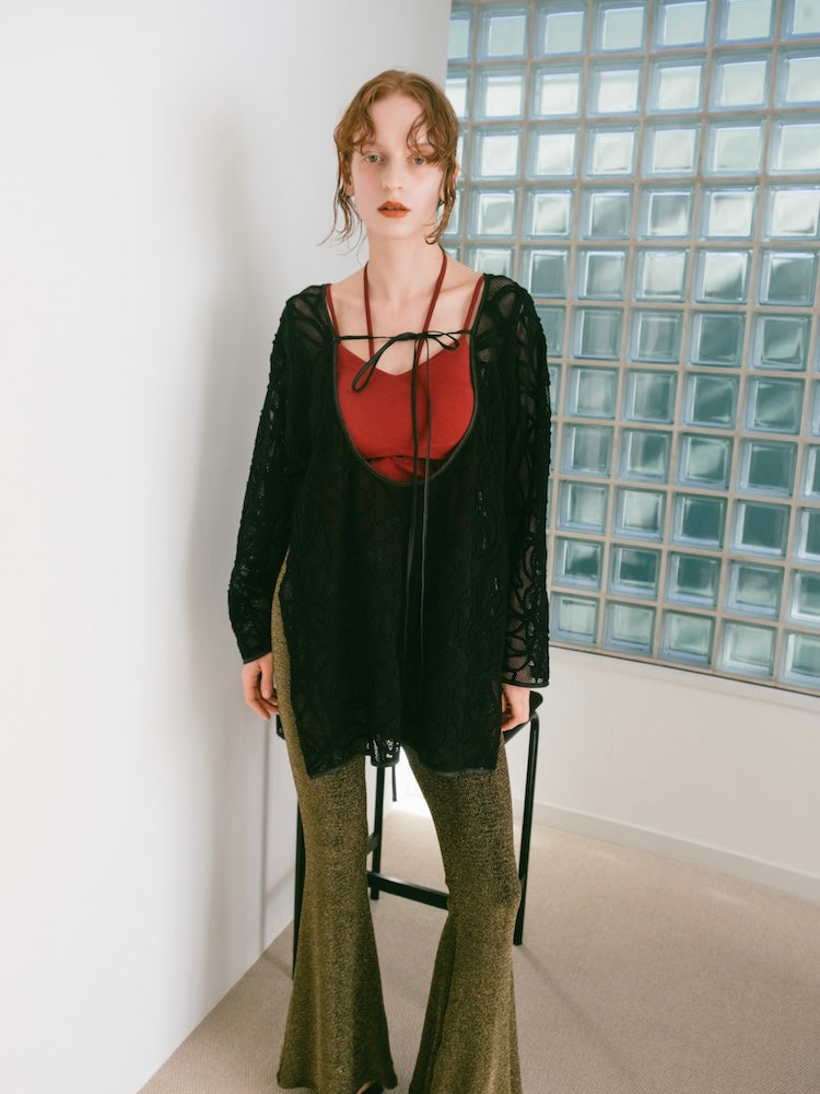 2way Cord Embroidery Top｜ツーウェイコードエンブロイダリー