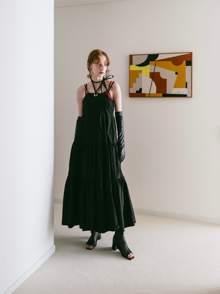 Eyelet Tiered Dress/アイレットティアードワンピース セール】Eyelet Tiered Dress/アイレットティアードドレス
