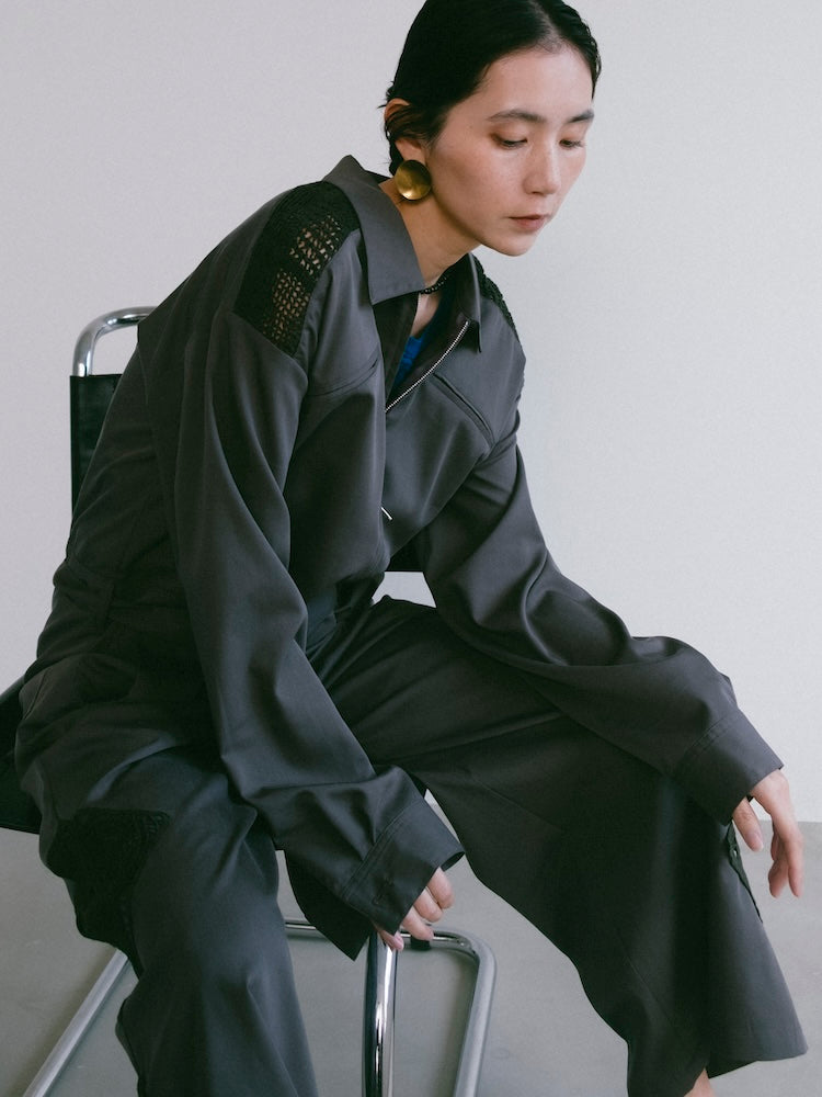 モデル身長：163cm / カラー：Charcoal