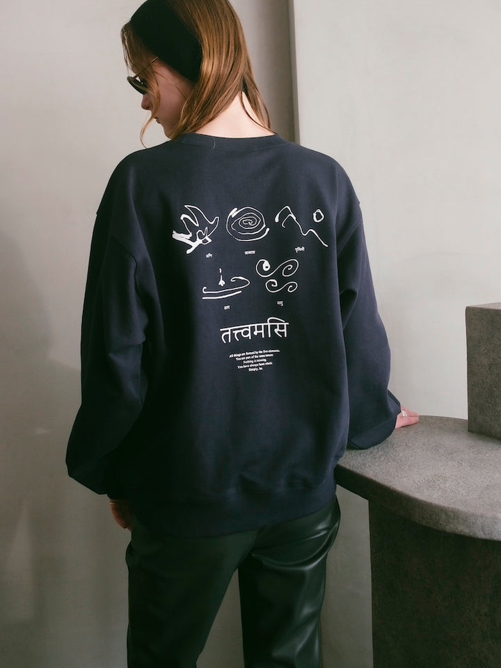 モデル身長：175cm / カラー：Navy