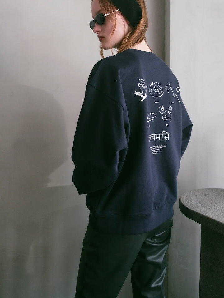 モデル身長：175cm / カラー：Navy