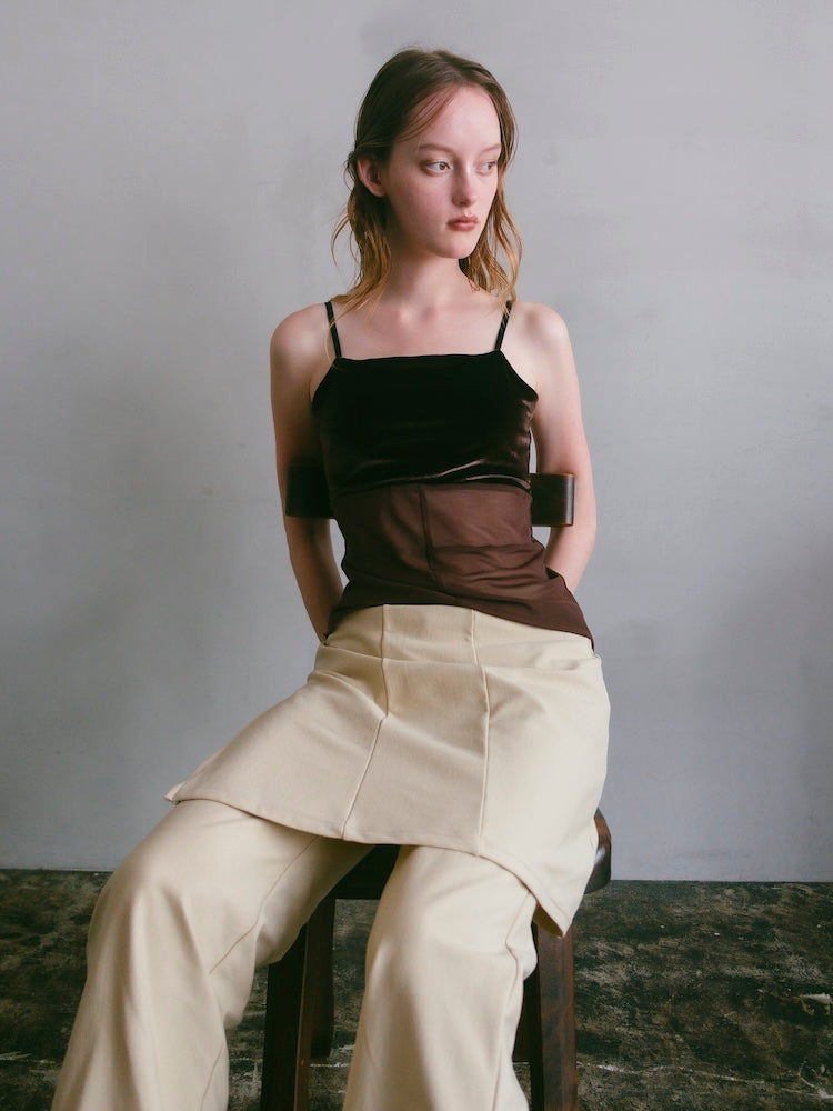モデル身長：175cm / カラー：Brown