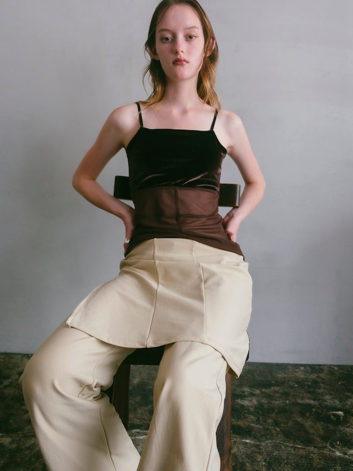 モデル身長：175cm / カラー：Beige