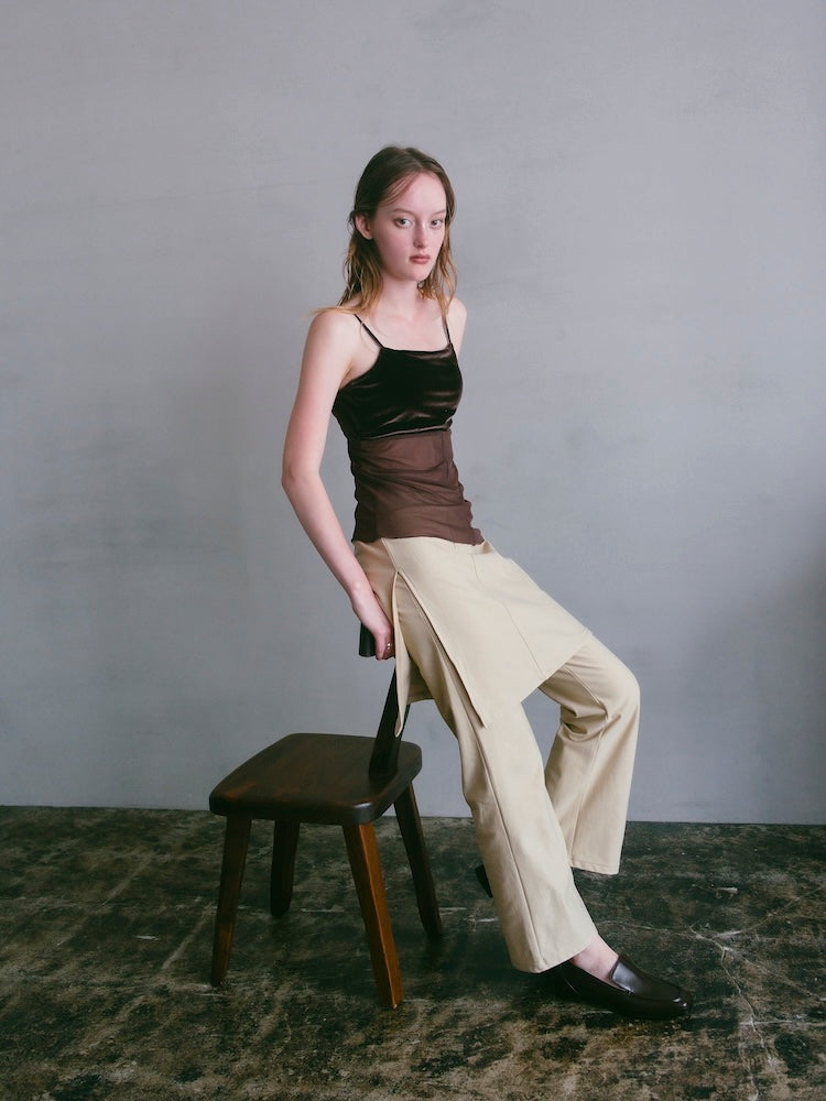 モデル身長：175cm / カラー：Beige