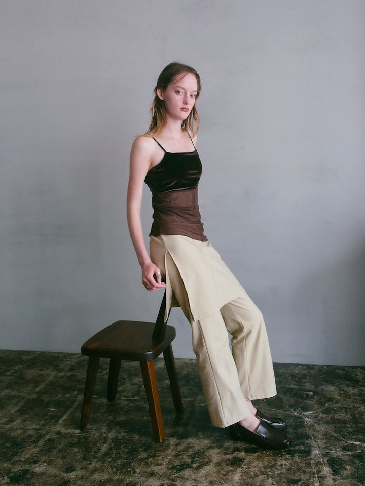 モデル身長：175cm / カラー：Brown