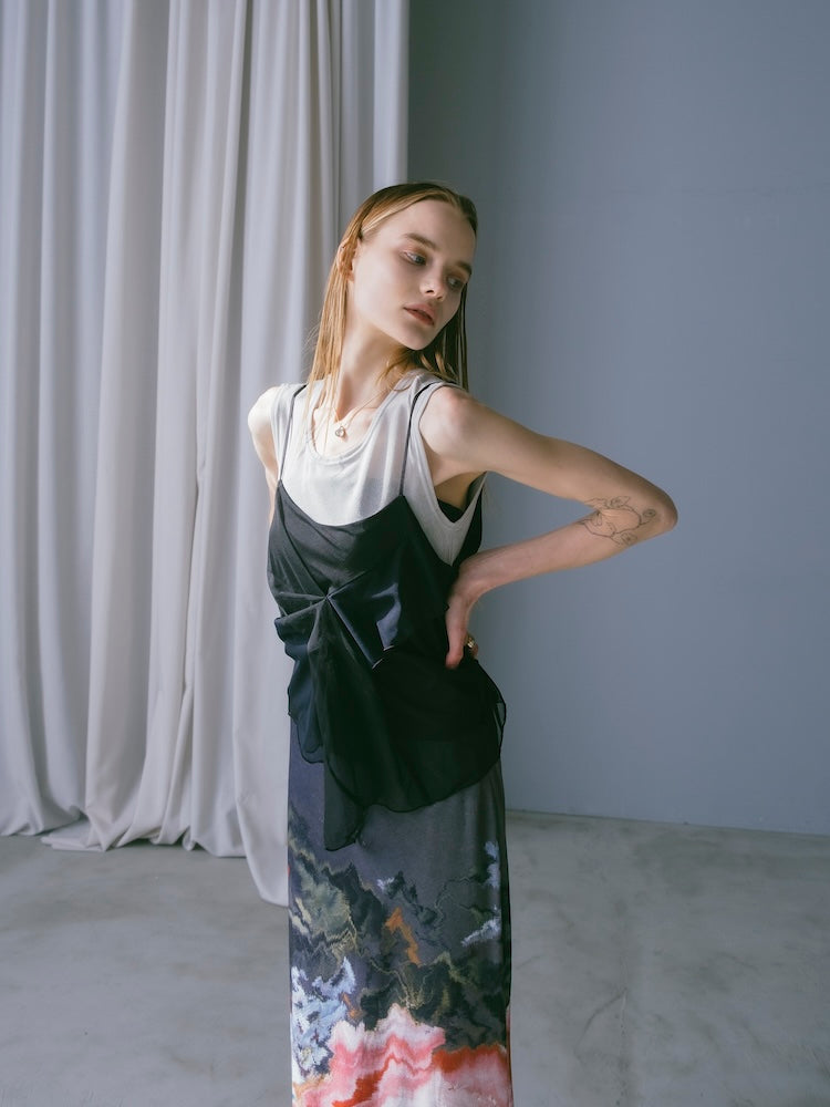 モデル身長：167cm / カラー：Black