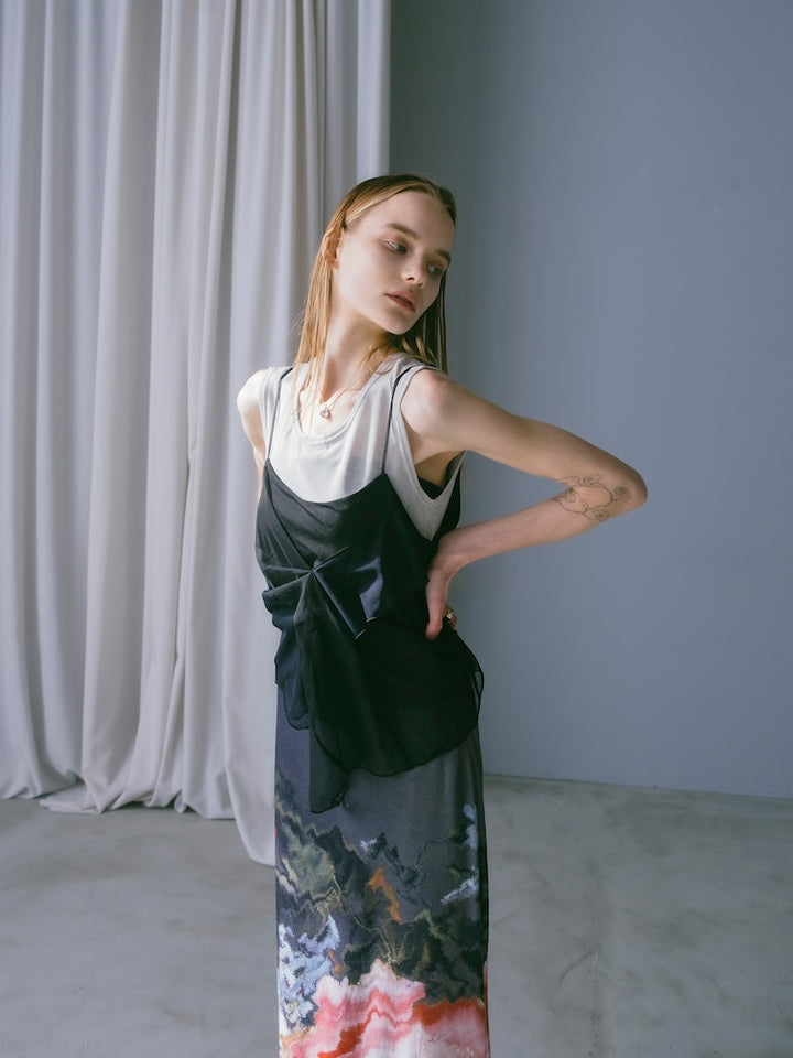 モデル身長：167cm / カラー：Black