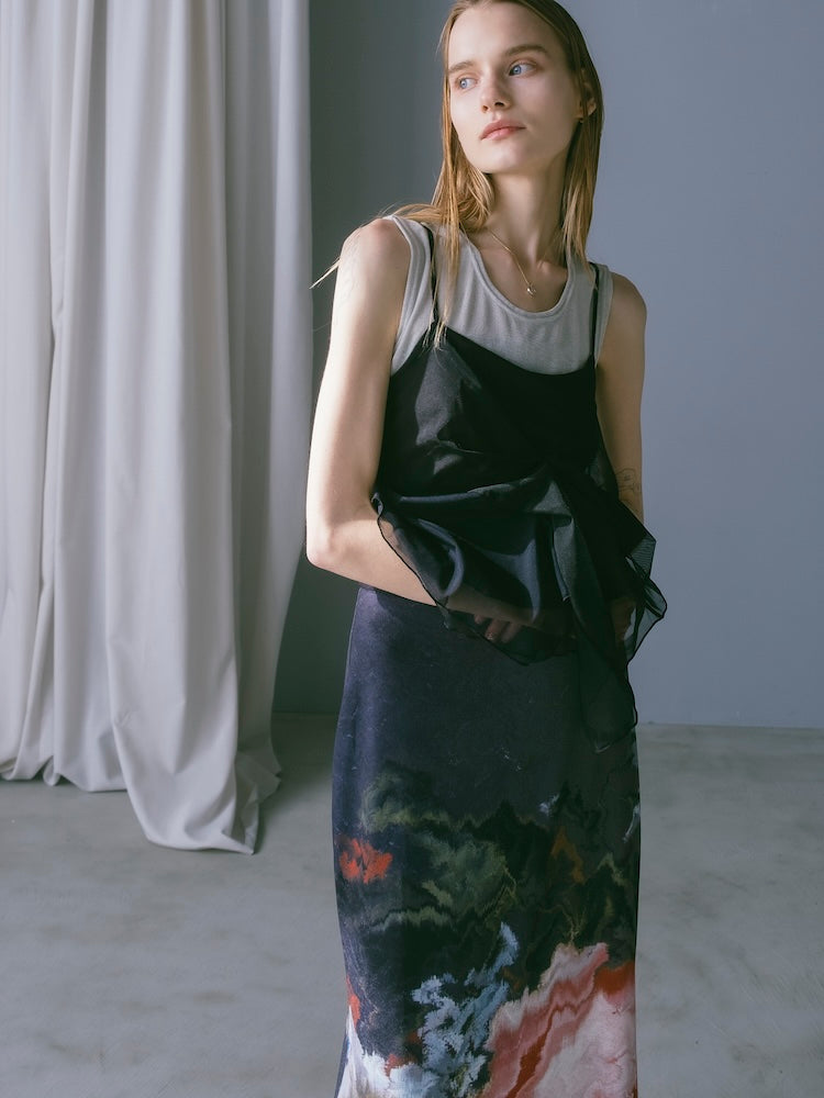 モデル身長：167cm / カラー：Black