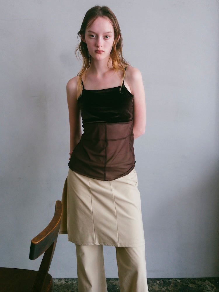 モデル身長：175cm / カラー：Brown