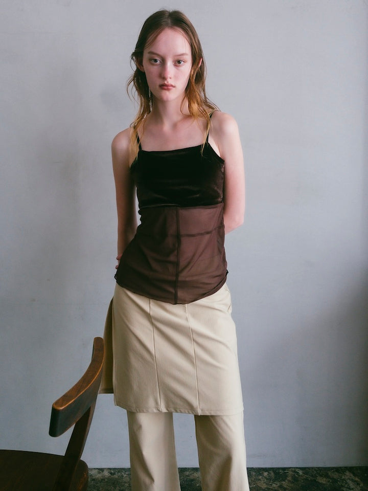 モデル身長：175cm / カラー：Brown