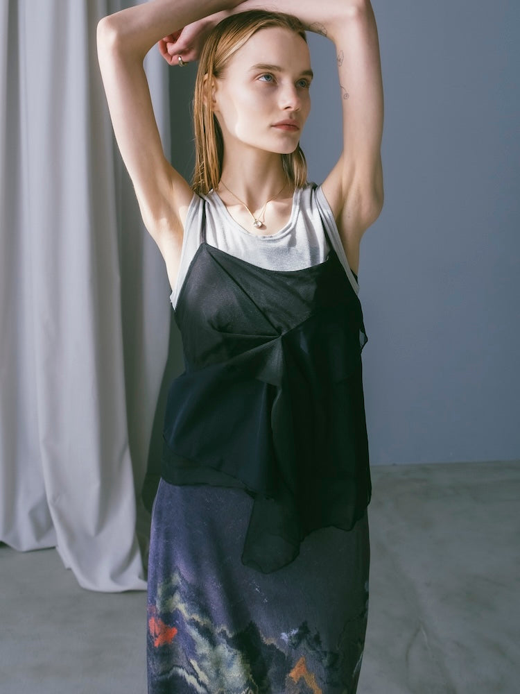 モデル身長：167cm / カラー：Black