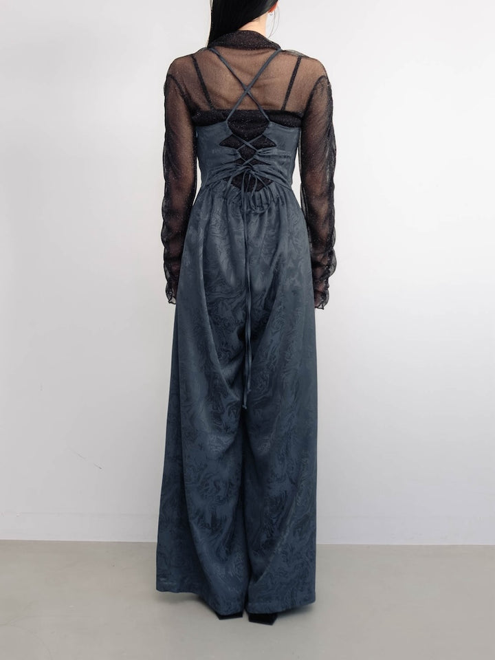 モデル身長：158cm / カラー：Navy