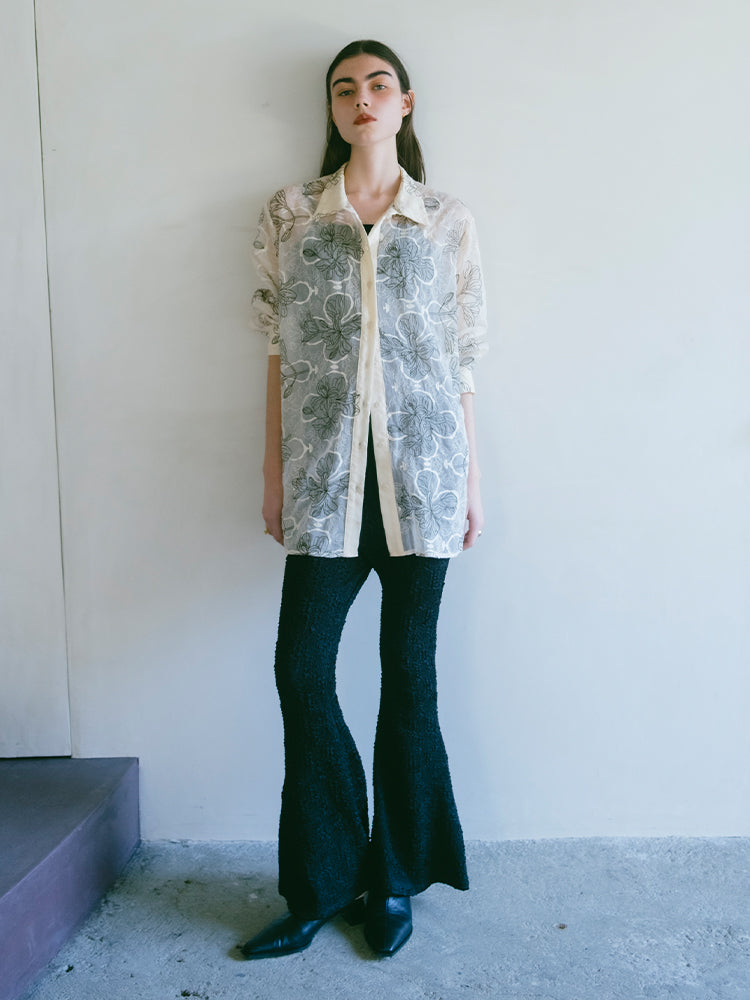 モデル身長：176cm / カラー：Black / 着用サイズ：Mサイズ