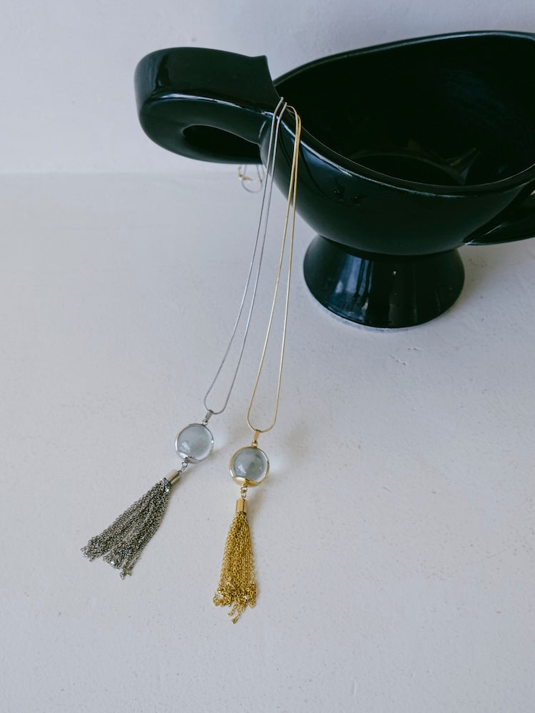 【7月4日(土) 12:00販売開始】2way Glass Orb Necklace