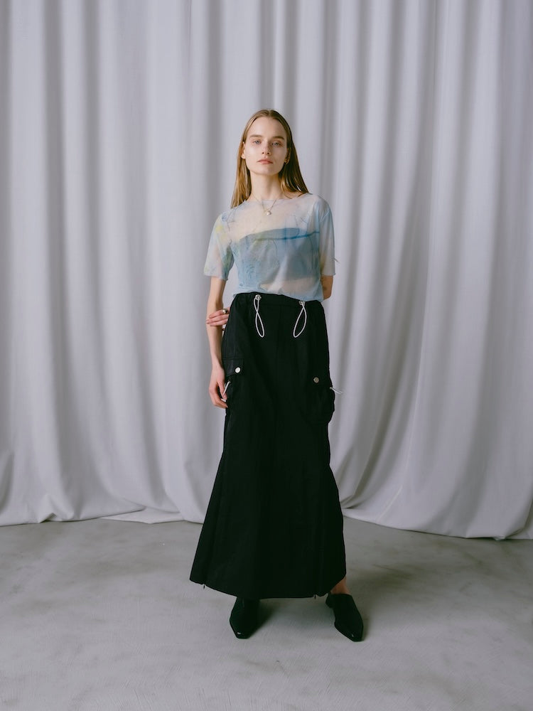 モデル身長：167cm / カラー：Black