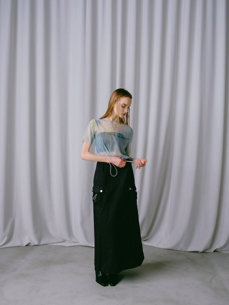 モデル身長：167cm / カラー：Black