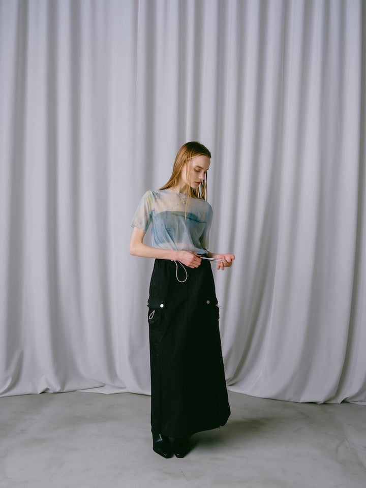 モデル身長：167cm / カラー：Black