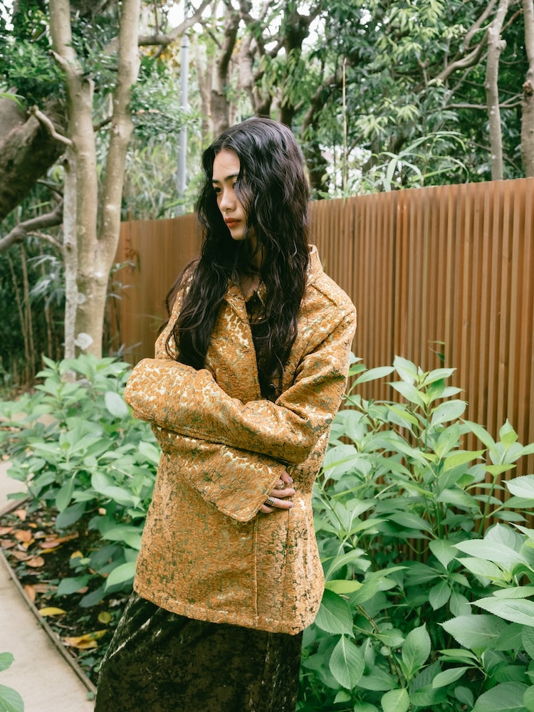 Jacquard Coverall Blouson｜ジャガードブルゾン – MARTE