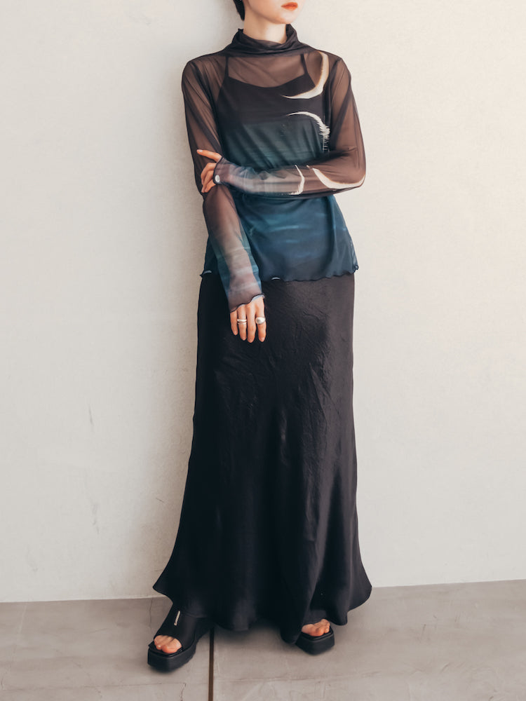 High Neck Sheer Top / 04Crescent｜ハイネックシアートップス – MARTE