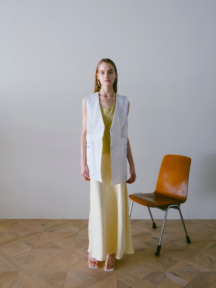 モデル身長：167cm / カラー：Yellow / モデル着用：Mサイズ