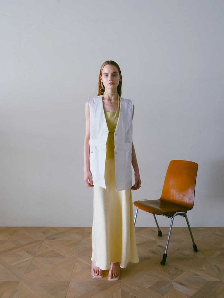 モデル身長：167cm / カラー：Yellow / モデル着用：Mサイズ