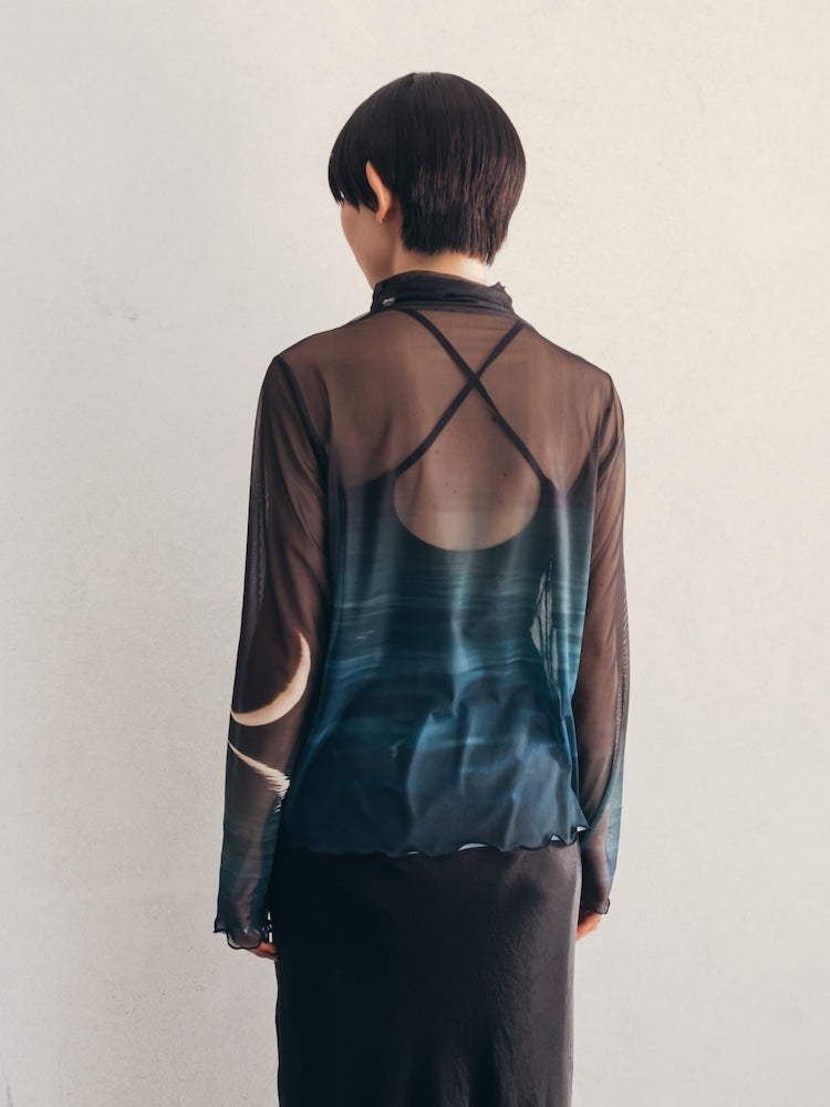 Sheer Top / 04Crescent – MARTE